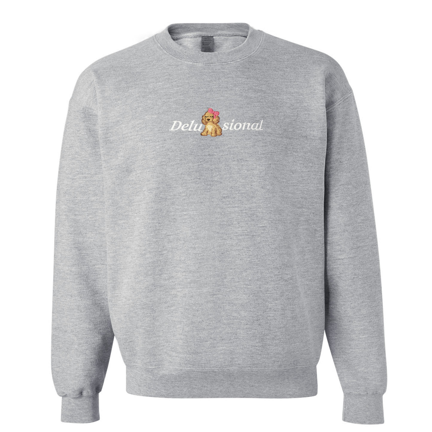 Delusional Embroidered Sweatshirt