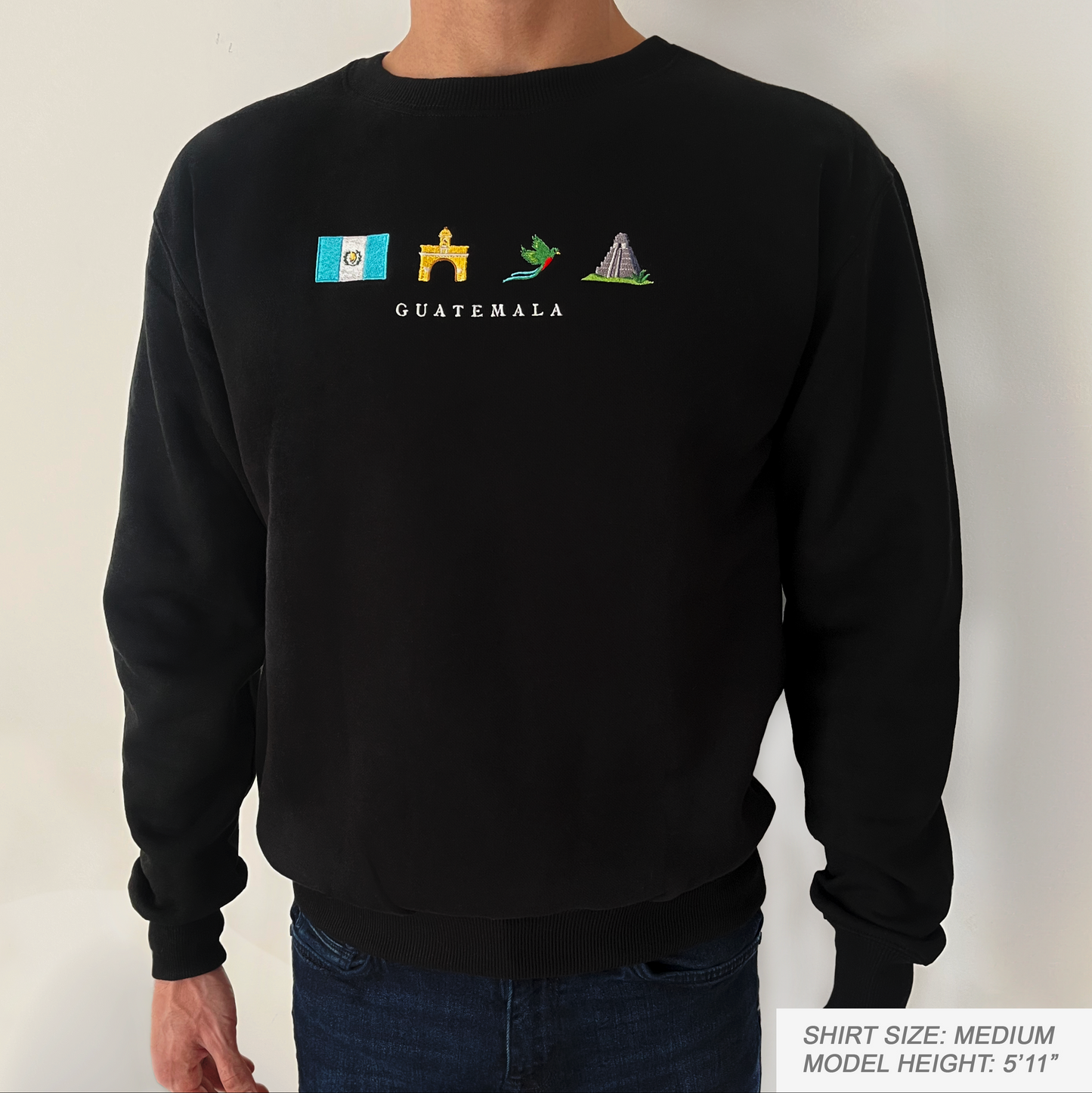 Guatemala Embroidered Sweatshirt