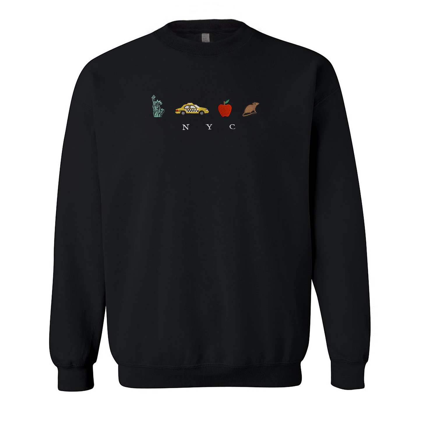 NYC Embroidered Sweatshirt