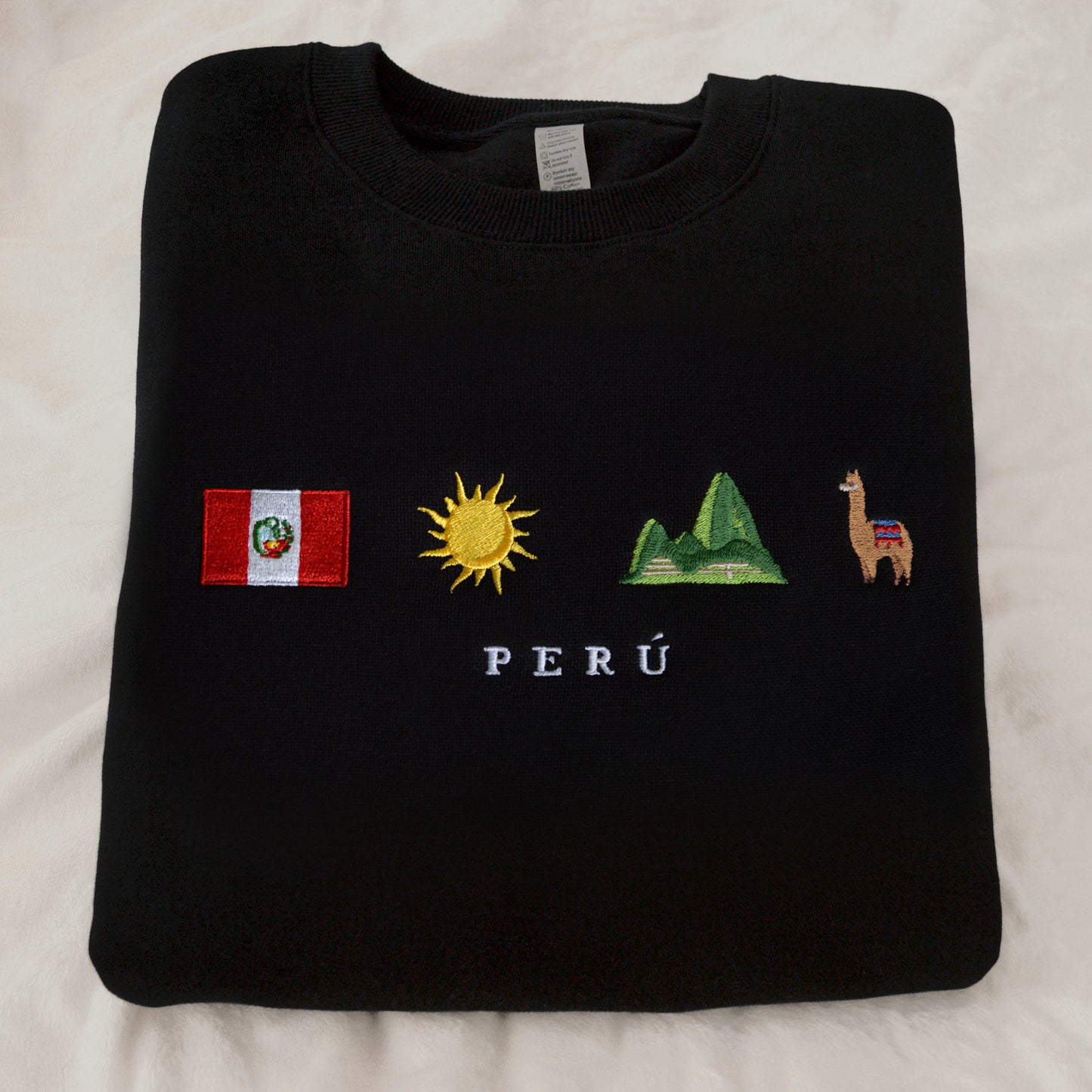 Perú Embroidered Sweatshirt