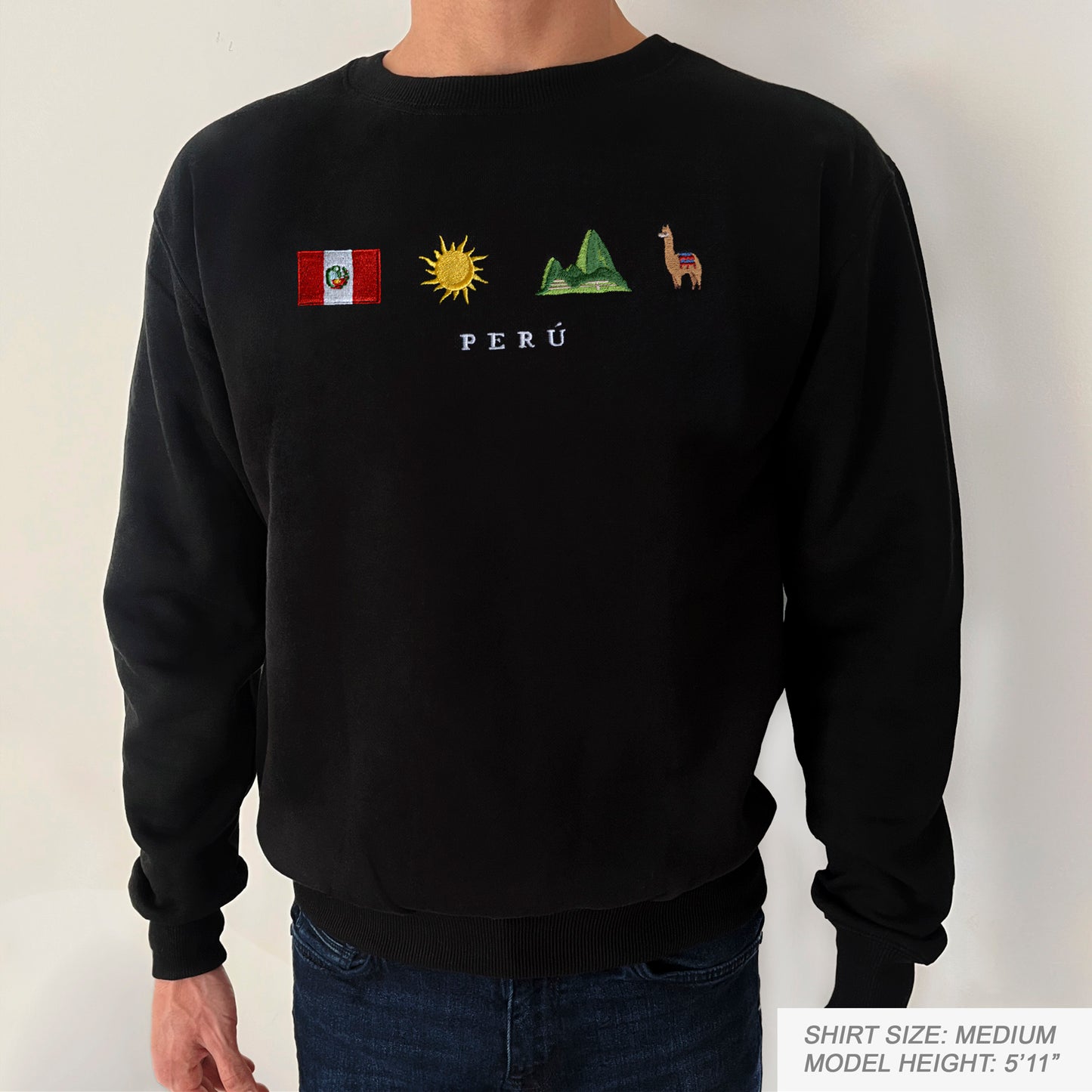 Perú Embroidered Sweatshirt