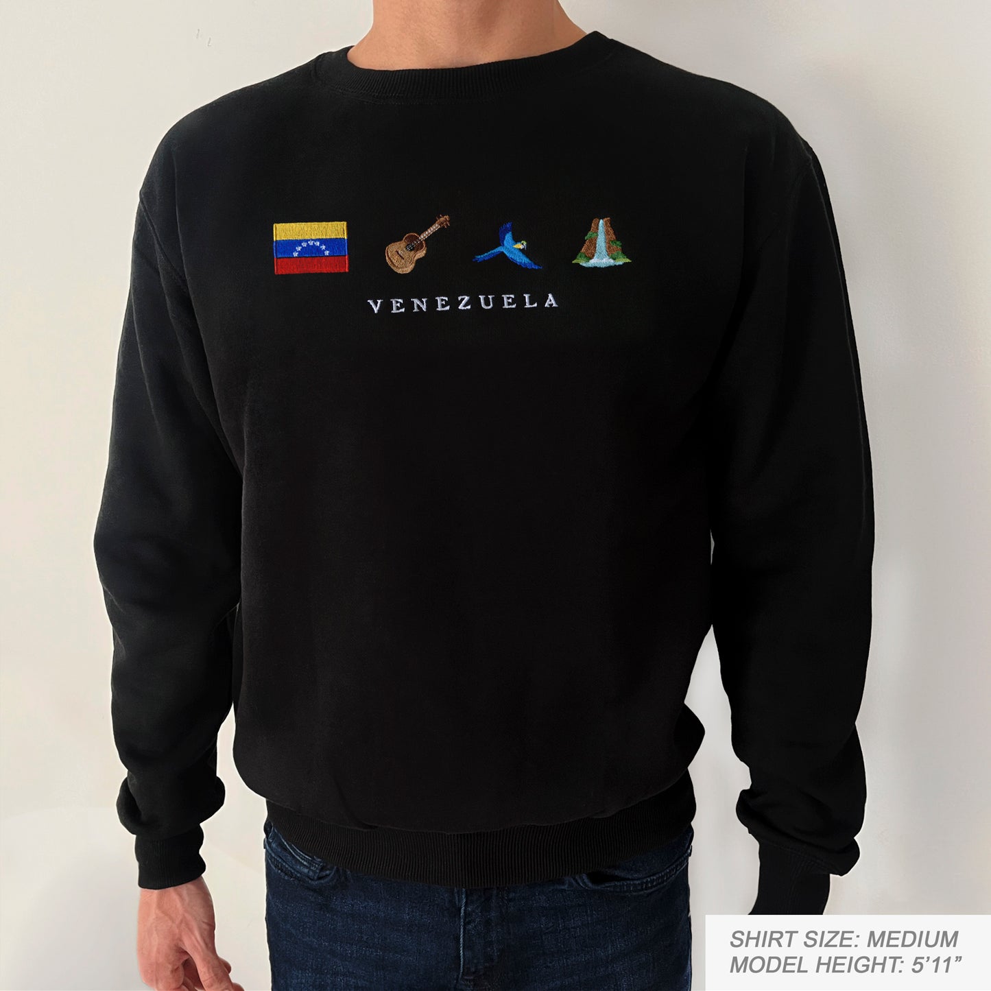 Venezuela Embroidered Sweatshirt