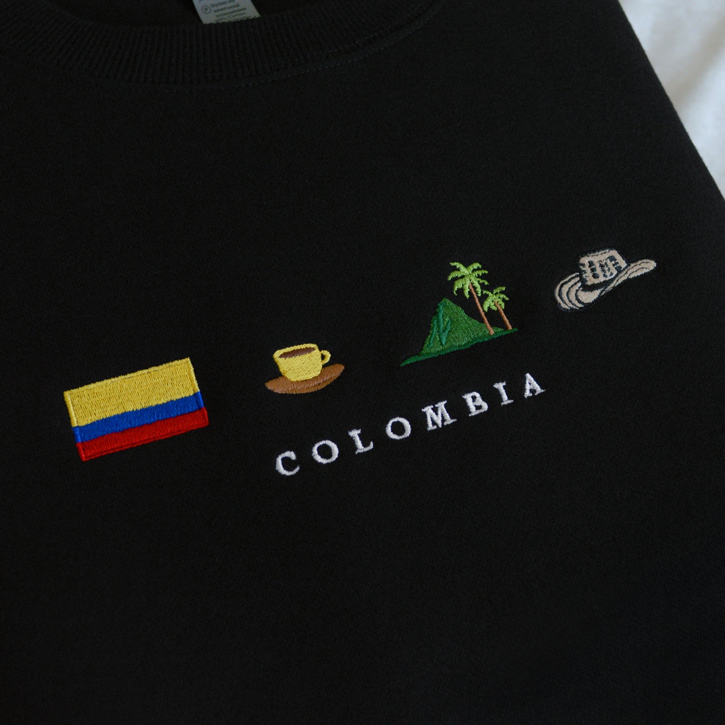 Colombia Embroidered Sweatshirt