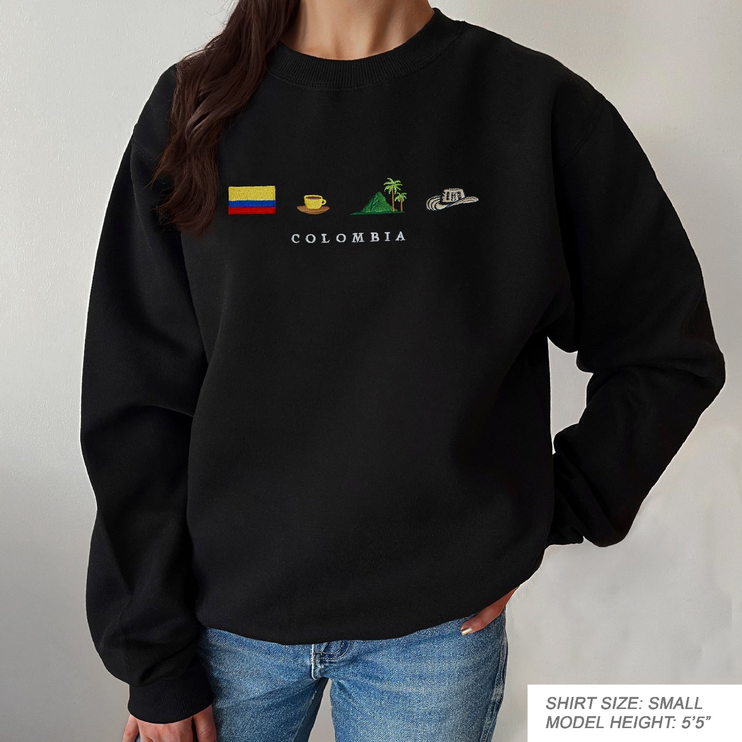 Colombia Embroidered Sweatshirt