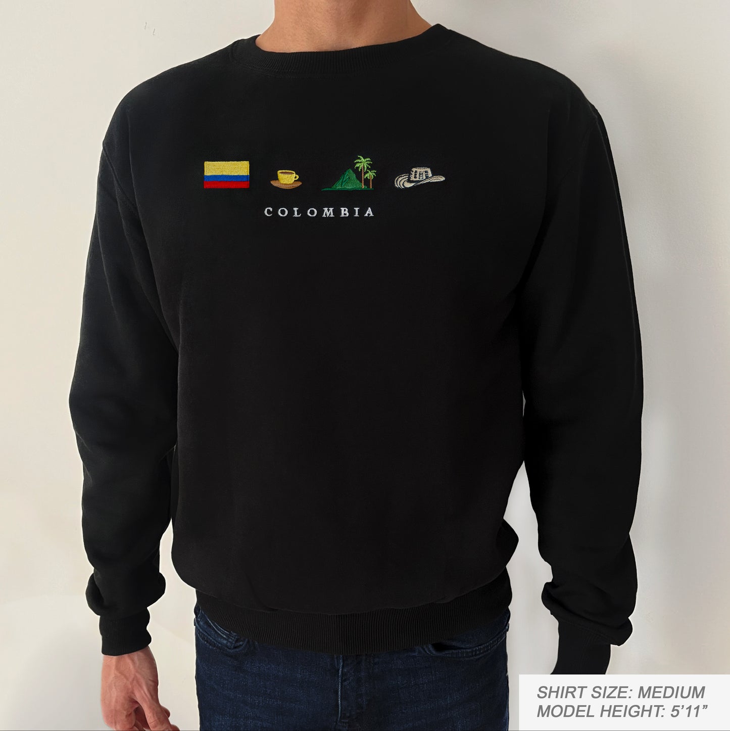 Colombia Embroidered Sweatshirt