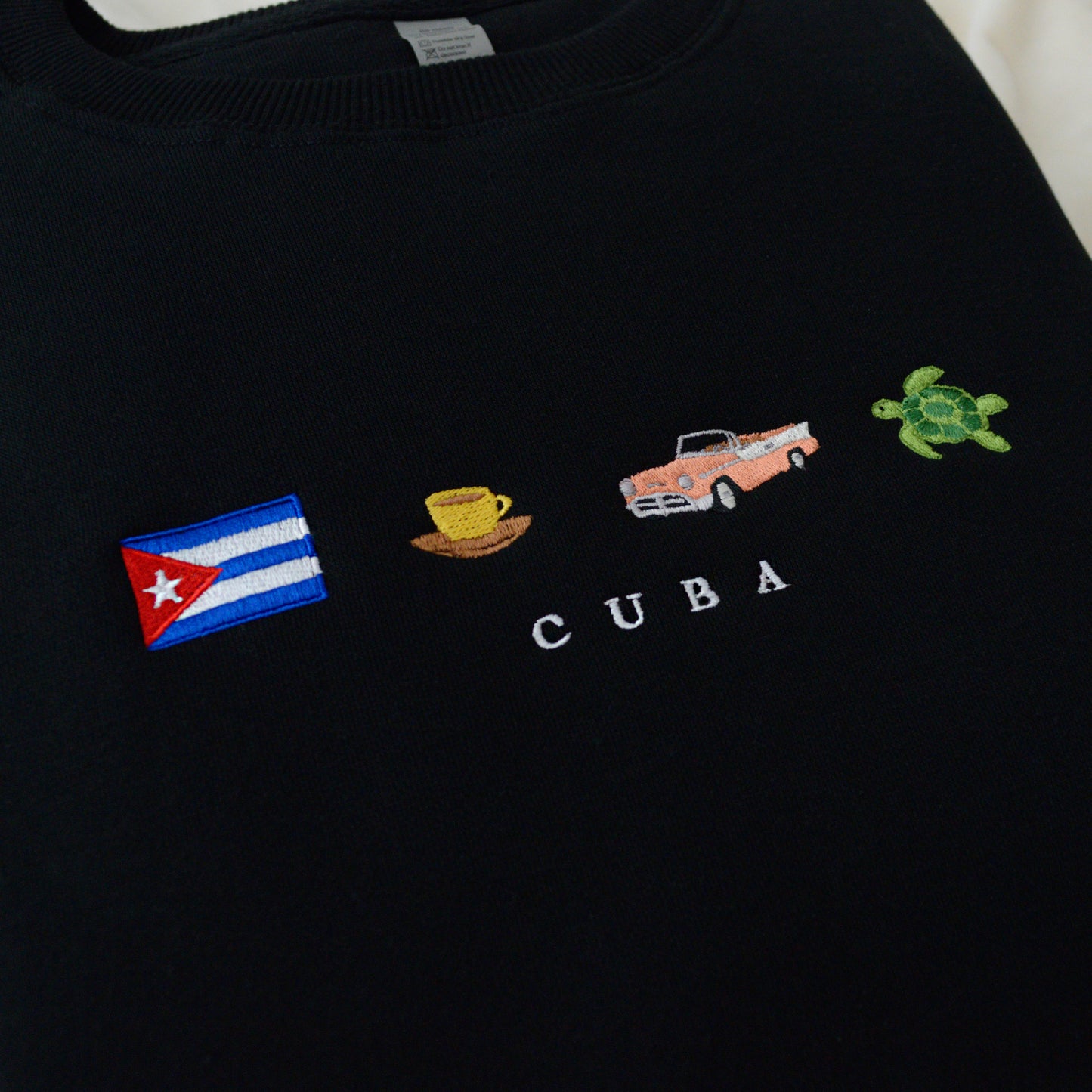 Cuba Embroidered Sweatshirt