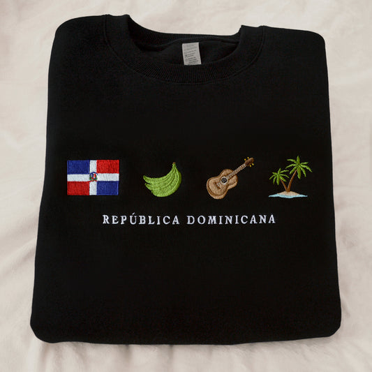 República Dominicana Embroidered Sweatshirt